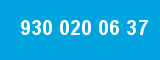 930 020 06 37 930 020 06 37